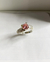 Anillo zirconia rosa