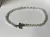 Pulsera de bolitas c/dije cruz