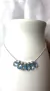 Collar zirconias azul