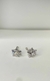 Aretes estrellas grandes de zirconia