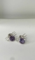 Aretes arañas con zirconia - comprar en línea