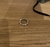 Anillo corazón grande invertido - comprar en línea