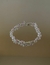 PULSERA CORAZONES DE ZIRCONIA ROSAS