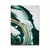 Pinturas abstratas modernas de folha de ouro, pinturas de arte em tela verde, Tintas acrílicas artesanato - loja online