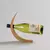 Decoração moderna de madeira para garrafa de vinho, Expositor de garrafa em bambu na internet
