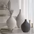 Vaso de cerâmica simples, Decoração para casa, nórdico, Luxo, Boca estreita