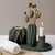Castiçal e vaso em forma de diamante, Decoração artesanato vela e jarro - comprar online