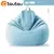 Puff Lounger Sac em Algodão Linho Bean, Bag Capa sem Enchimento - Viagem e Artesanato