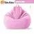 Puff Lounger Sac em Algodão Linho Bean, Bag Capa sem Enchimento