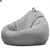 Puff Lounger Sac em Algodão Linho Bean, Bag Capa sem Enchimento - comprar online