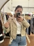 Jacket beige óxido - comprar online