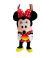 Mini Bolsa de Pelúcia Minnie Coração Arco-Íris Disney 20 cm