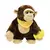 Macaco Com Faixa No Pescoço E Banana Na Mão Pelúcia Fofy Toys 29cm