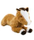 Cavalo Marrom Deitado 43cm
