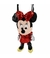 Bolsa Formato Pelúcia Minnie com Lantejoulas Disney 30 cm