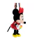 Mini Bolsa de Pelúcia Minnie Coração Arco-Íris Disney 20 cm na internet