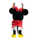 Mini Bolsa de Pelúcia Minnie Coração Arco-Íris Disney 20 cm - comprar online