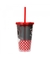 Copo Com Canudo Minnie Disney 450ml - Melya Presentes