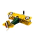 Avião Amarelo De Hélice 8x21x21cm - loja online