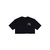 CROPPED OVERSIZED - LIFE'S MARATHON BLACK