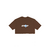CROPPED OVERSIZED - VERIFY BROWN