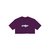 CROPPED OVERSIZED - VERIFY PURPLE
