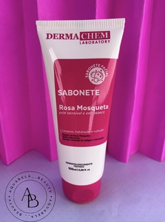 Sabonete Facial Rosa Mosqueta- DERMACHEM
