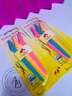 Kit 3 Navalhas de Sobrancelha- Q BELA MANUELA! - comprar online