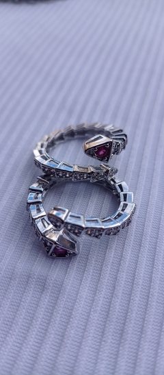 Anillo snake Silver en internet