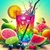 Agua sabor a Frutas