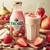 Agua sabor Fresa con Horchata