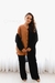 BLUSA ALONGADA DUO COLOR - comprar online