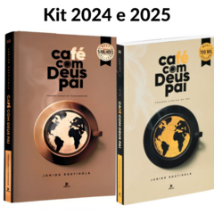 Kit Livro Café com Deus Pai edição 2024 e 2025