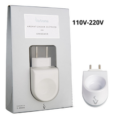 Aromatizador Elétrico Via Aroma Standard Branco ou Preto - Only Buy Br