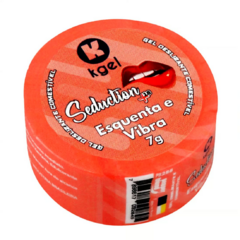 KGEL SEDUCTION+18 ESQUENTA E VIBRA GEL DESLIZANTE COMESTÍVEL 7G K IMPORT E EXPORT