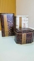 Lata chocolate 12cm X 11cm X 7,5cm altura - comprar online