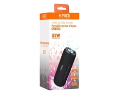 Caixinha De Som Portátil Bluetooth Kaidi Kd829 Som Alto Tws - Shopmoving19