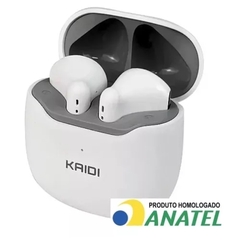 Fone De Ouvido Sem Fio Bluetooth 5.1 Kaidi Cor Branco