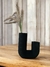 Florero U con rayas - tienda online
