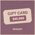 Gift Card $45000