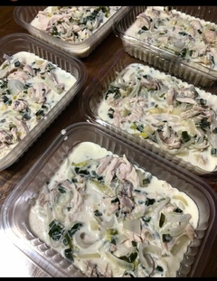 Cazuela de pollo al verdeo