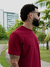 Camisa texturizada Premium (Bordo) - ATIPIC STORE | Moda Masculina 