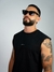 Camisa Cut Sleeve Tank (Preto) na internet