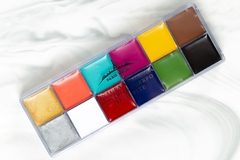 Paleta artistica x12 colores cremosos - Paris Night - comprar online
