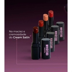 Labial en barra cream satin obsidian - Ruby Rose - justi make up