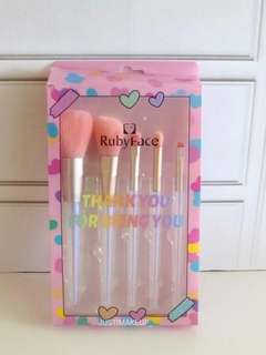Set de brochas pink - Ruby Face
