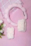 Set vincha nube + muñequeras skincare