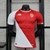 Camisa Monaco Branca c/ Vermelha 2023/24 Masculina Torcedor