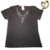 Blusa Negra strass