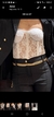 Corset Blanco Encaje - comprar online